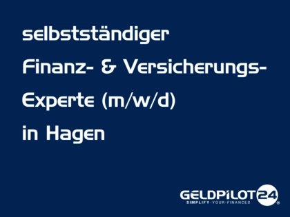 Finanzberaterin / Finanzberater (m/w/d) (selbstständig) in Hagen Finanzberaterin / Finanzberater (m/w/d) (selbstständig) in Hagen