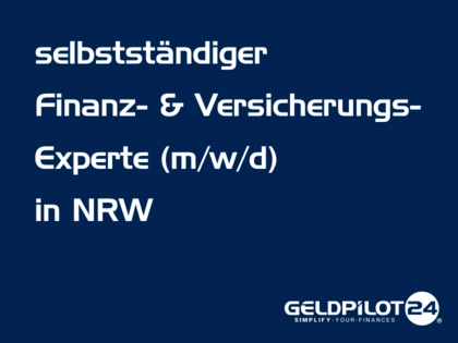 Finanzberaterin / Finanzberater (m/w/d) (selbstständig) in NRW