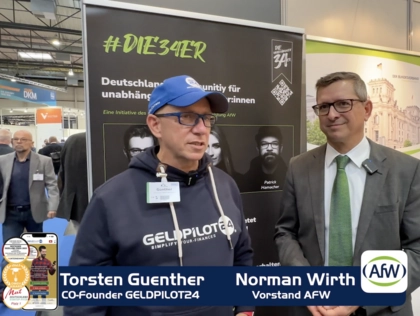 GELDPILOT24 trifft den Branchen-Verband AFW 