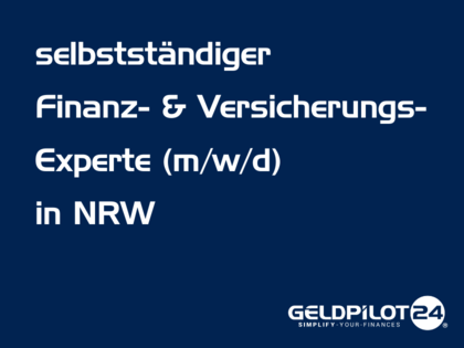 Finanzberaterin / Finanzberater (m/w/d) (selbstständig) in NRW