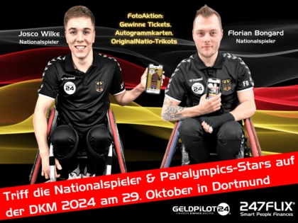 Paralympische-Stars auf der DKM 2024