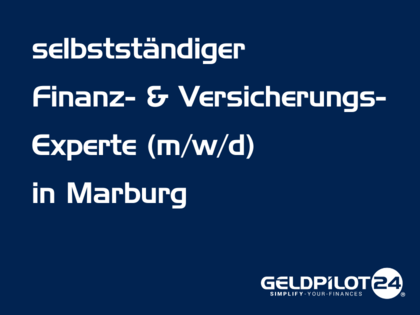 Finanzberaterin / Finanzberater (m/w/d) (selbstständig) in Marburg