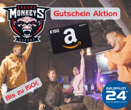 GermanMonkeys und GELDPILOT24 Gutschein Aktion