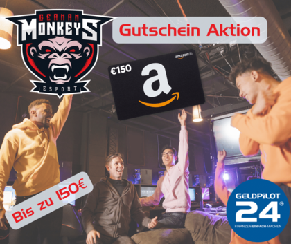 GermanMonkeys und GELDPILOT24 Gutschein Aktion