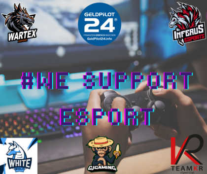 Esport Sponsoring mit GELDPILOT24 mehr als eine starke Partnerschaft!