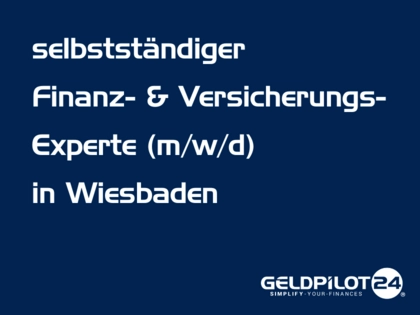 Finanzberaterin / Finanzberater (m/w/d) (selbstständig) in Wiesbaden
