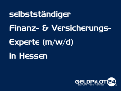 Finanzberaterin / Finanzberater (m/w/d) (selbstständig) in Hessen