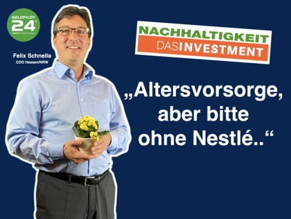 Eine Altersvorsorge, aber bitte ohne Nestlé